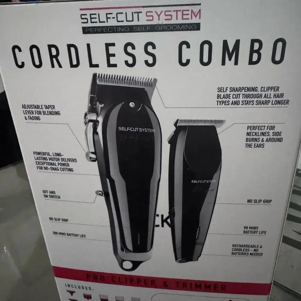Cordless Hair Clipper - Black